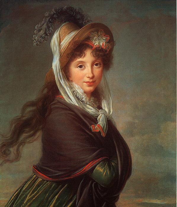 Elisabeth LouiseVigee Lebrun Portrait of a Young Woman-p China oil painting art